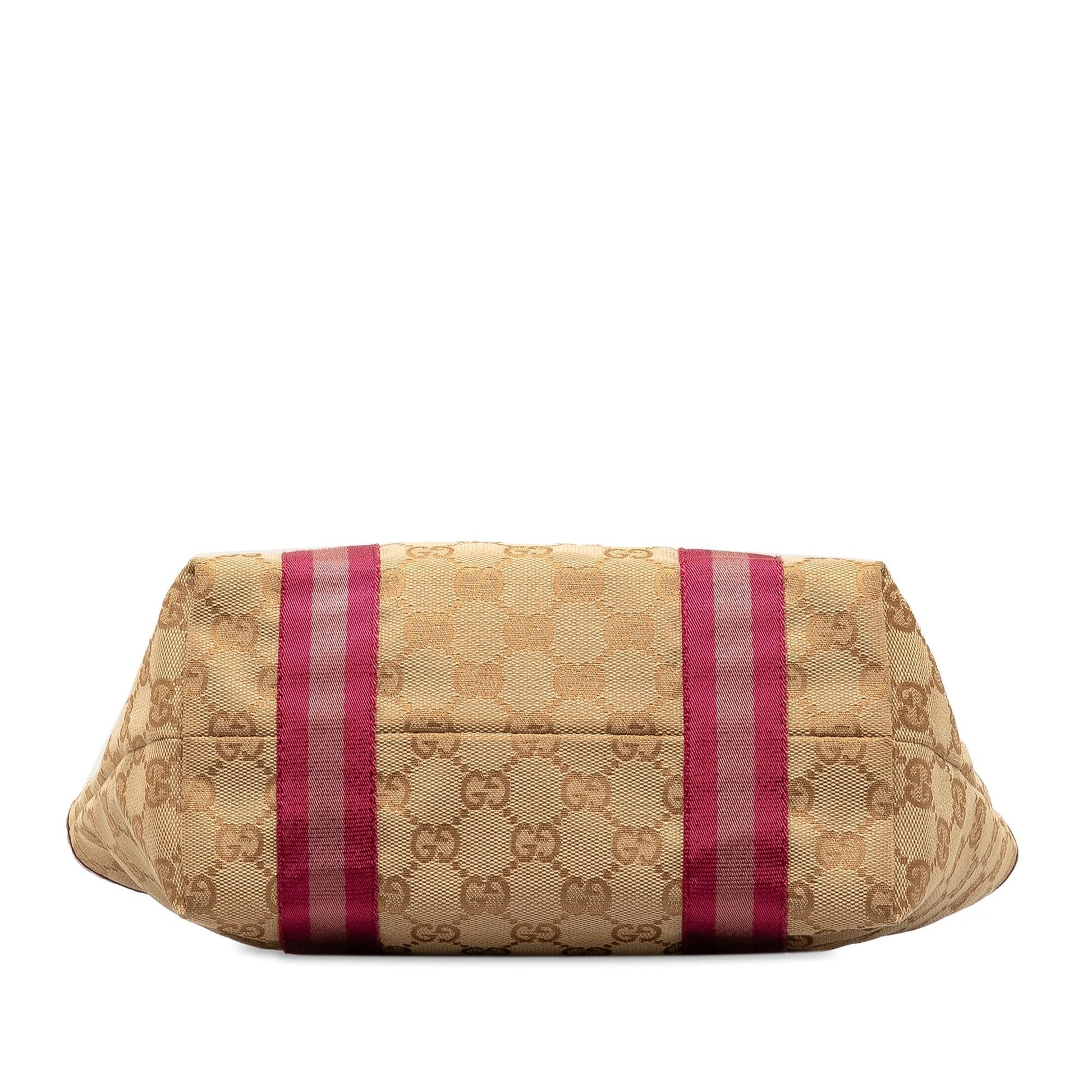 Gucci GG Canvas Jolicoeur Tote (SHG-1uVzBt)