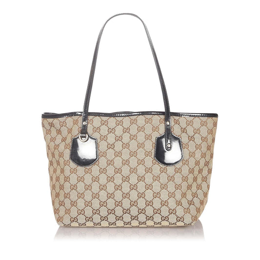 Gucci Monogram Canvas Tote