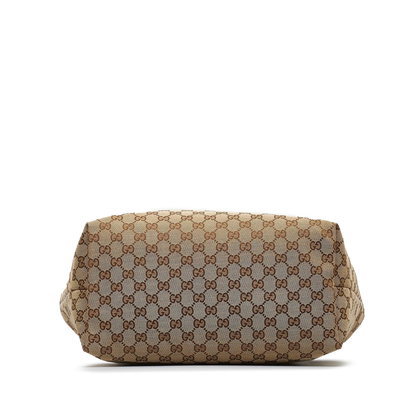 Gucci Leather Canvas Tote