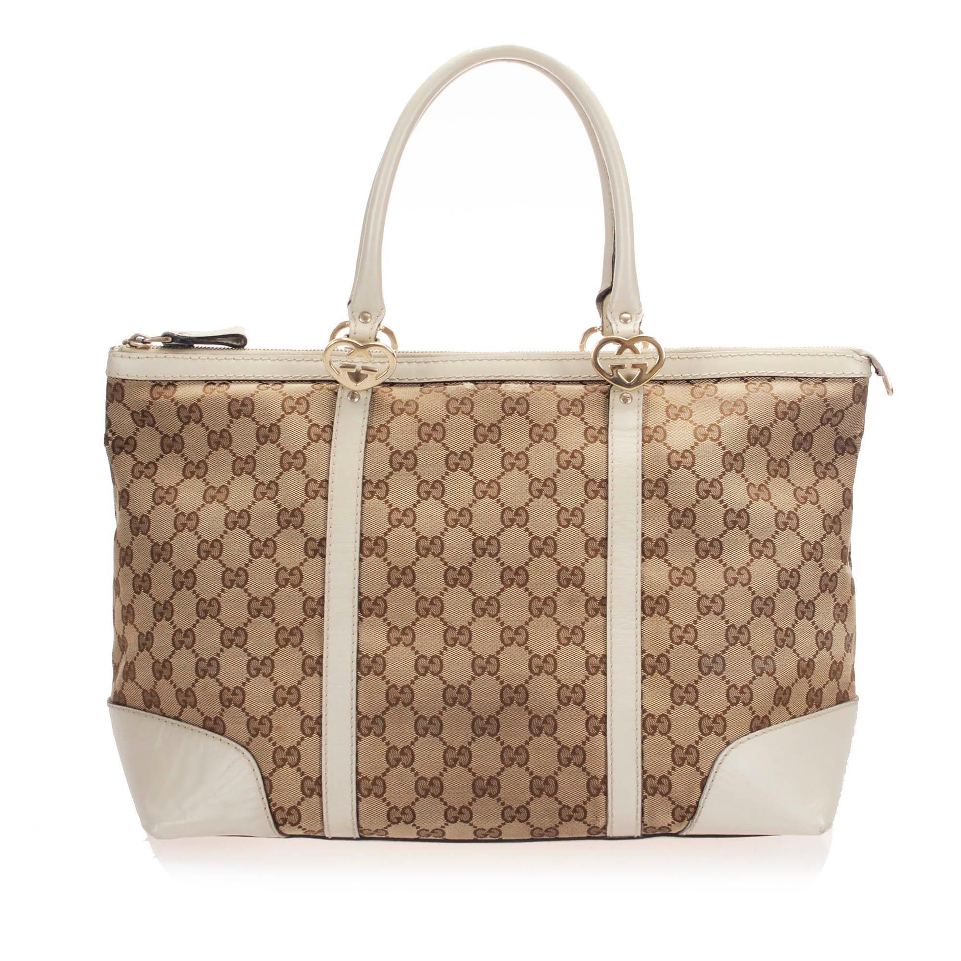 Gucci Canvas Monogram Tote Style 180