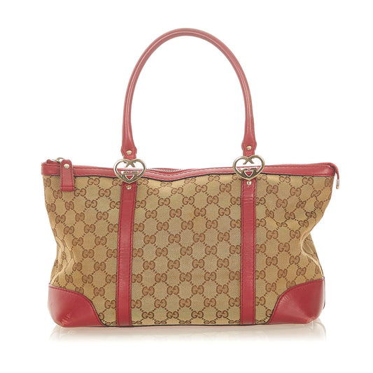 Gucci Monogram Canvas Tote