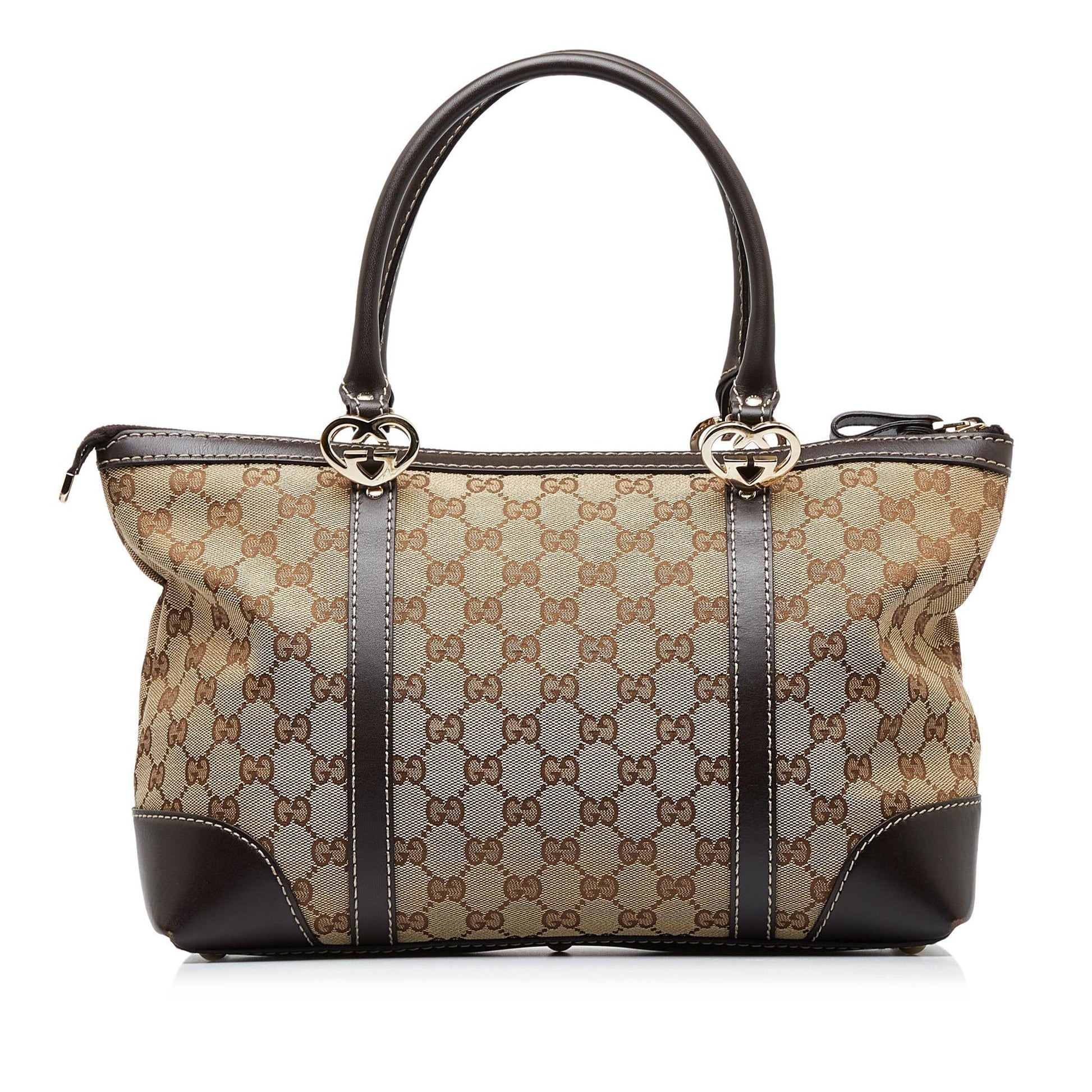 Gucci Monogram Canvas Tote