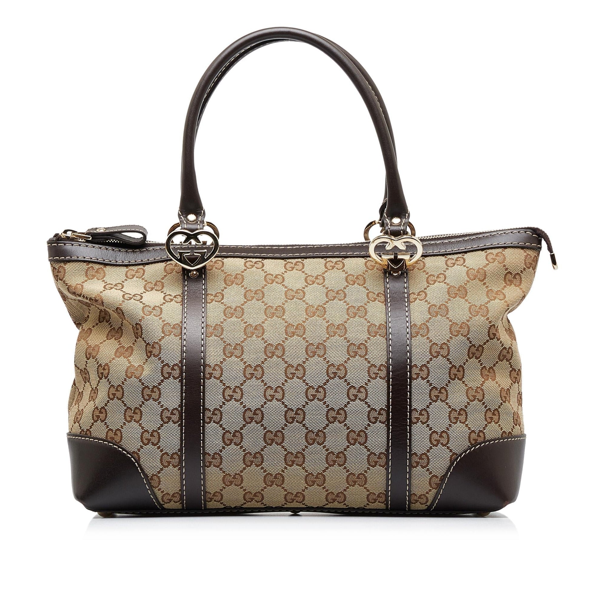 Gucci Monogram Canvas Tote