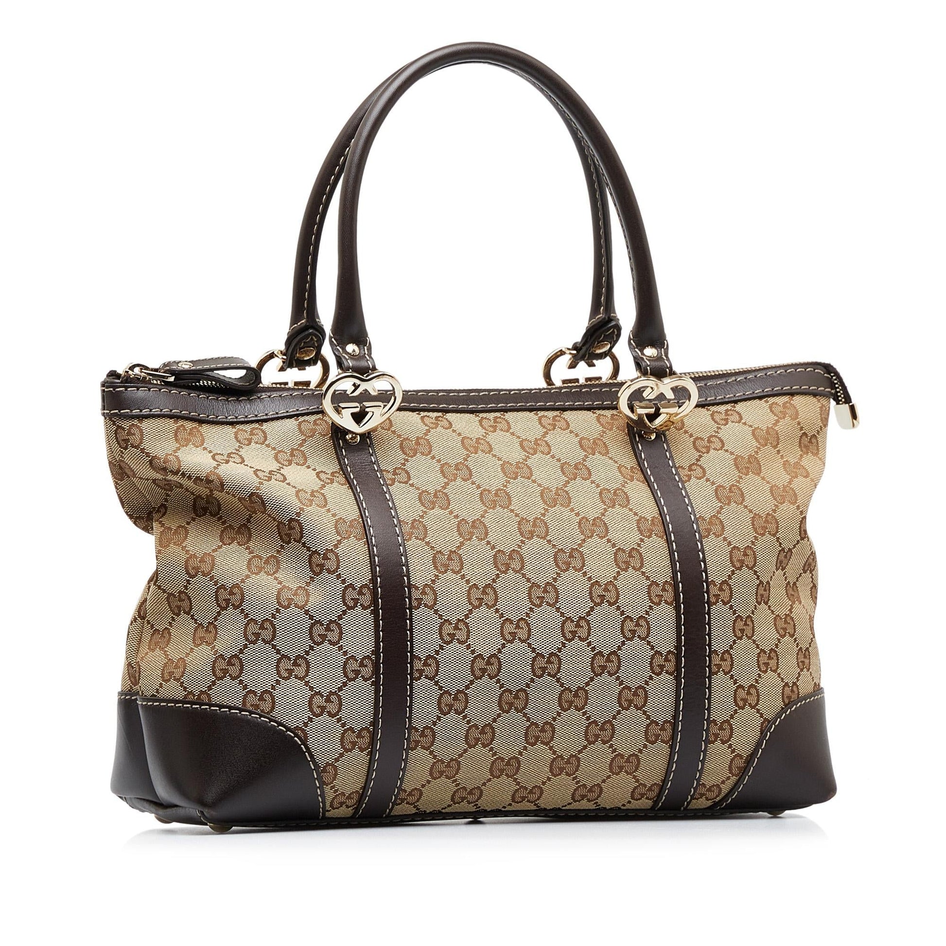 Gucci Monogram Canvas Tote