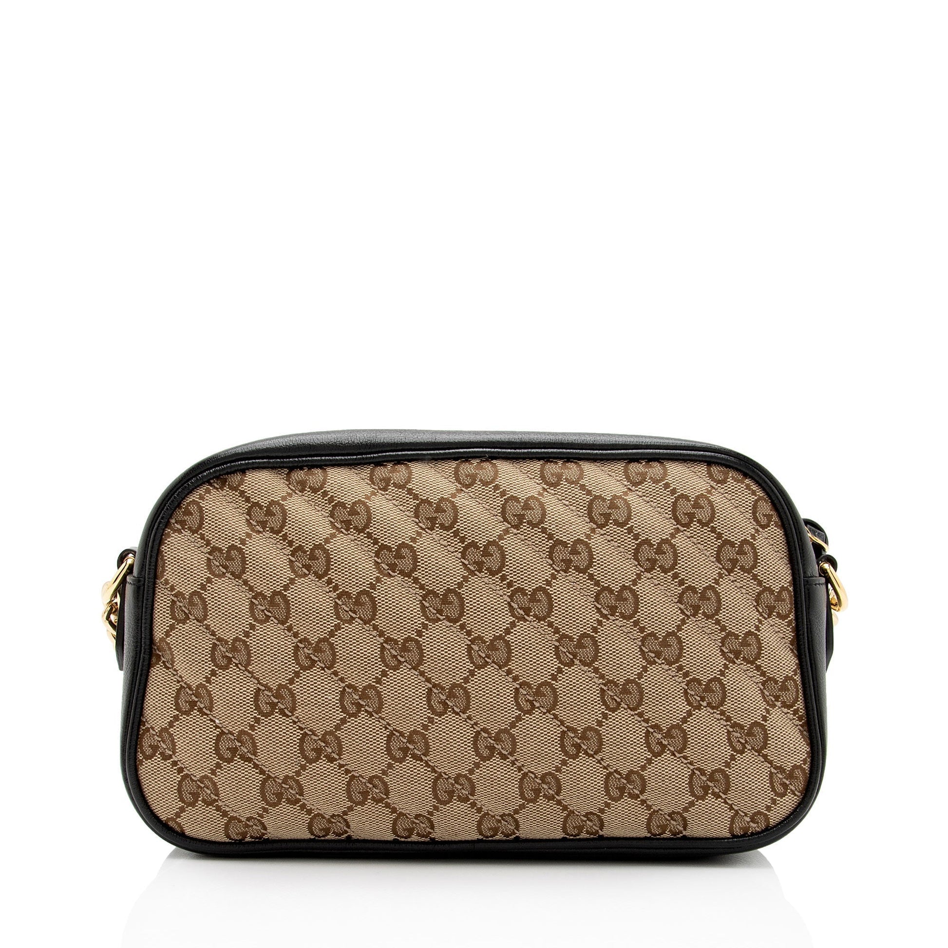 Gucci Monogram Canvas Crossbody