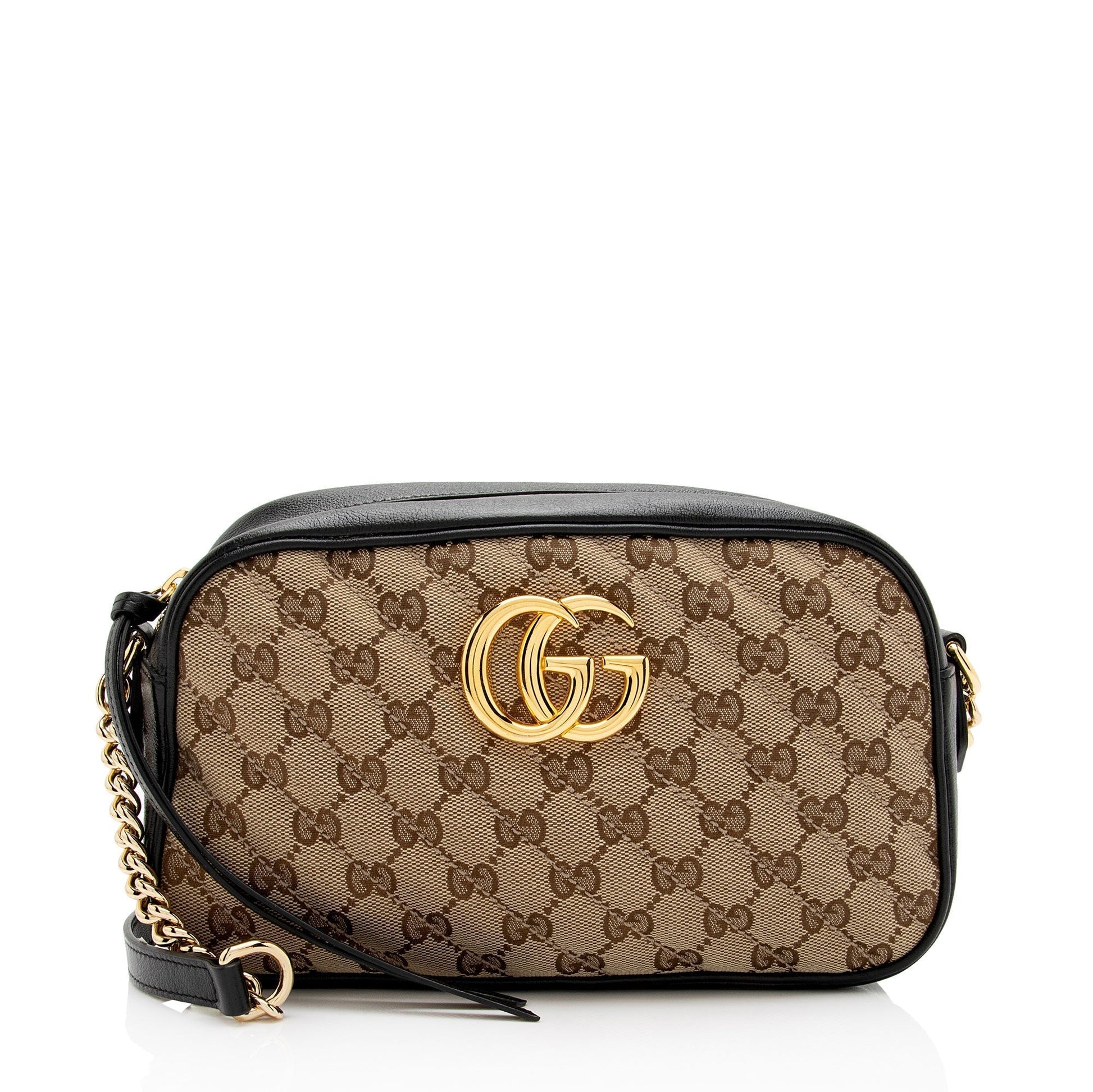 Gucci Monogram Canvas Crossbody