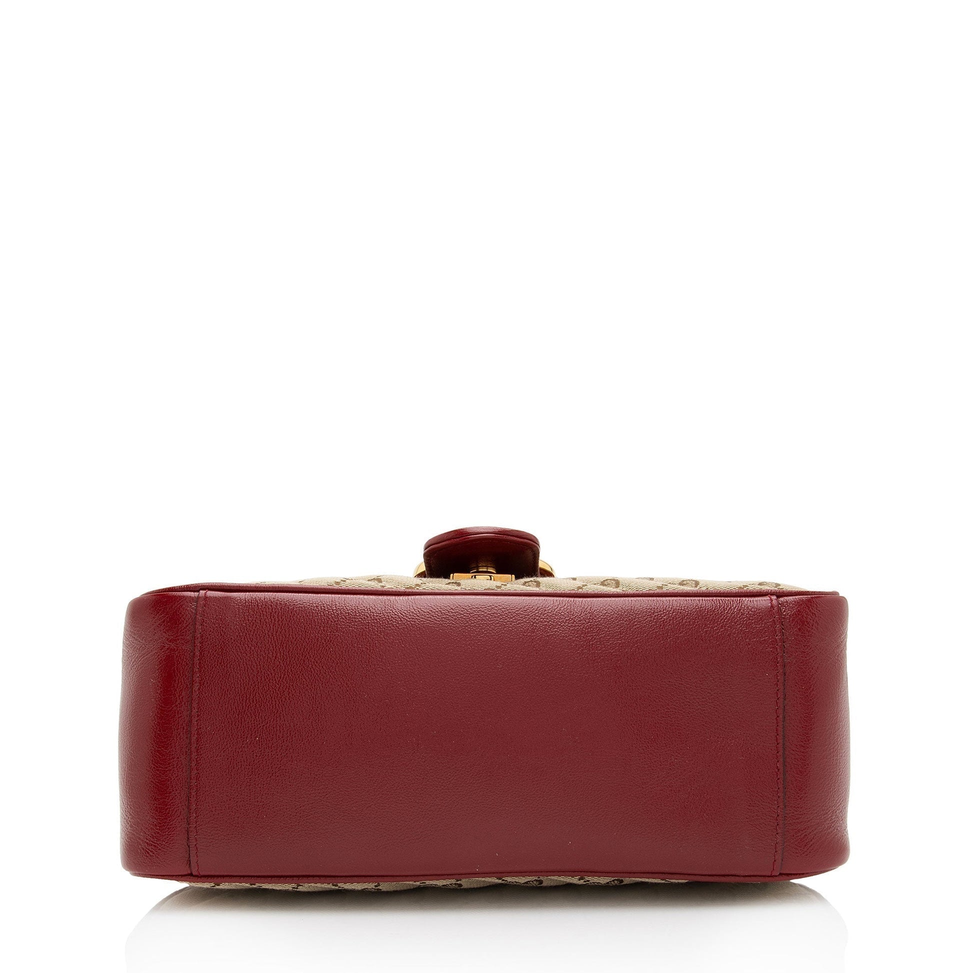 Gucci Monogram Canvas Top Handle Crossbody