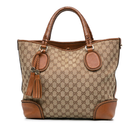 Gucci GG Canvas Marrakech Tote (SHG-pH7H6g)
