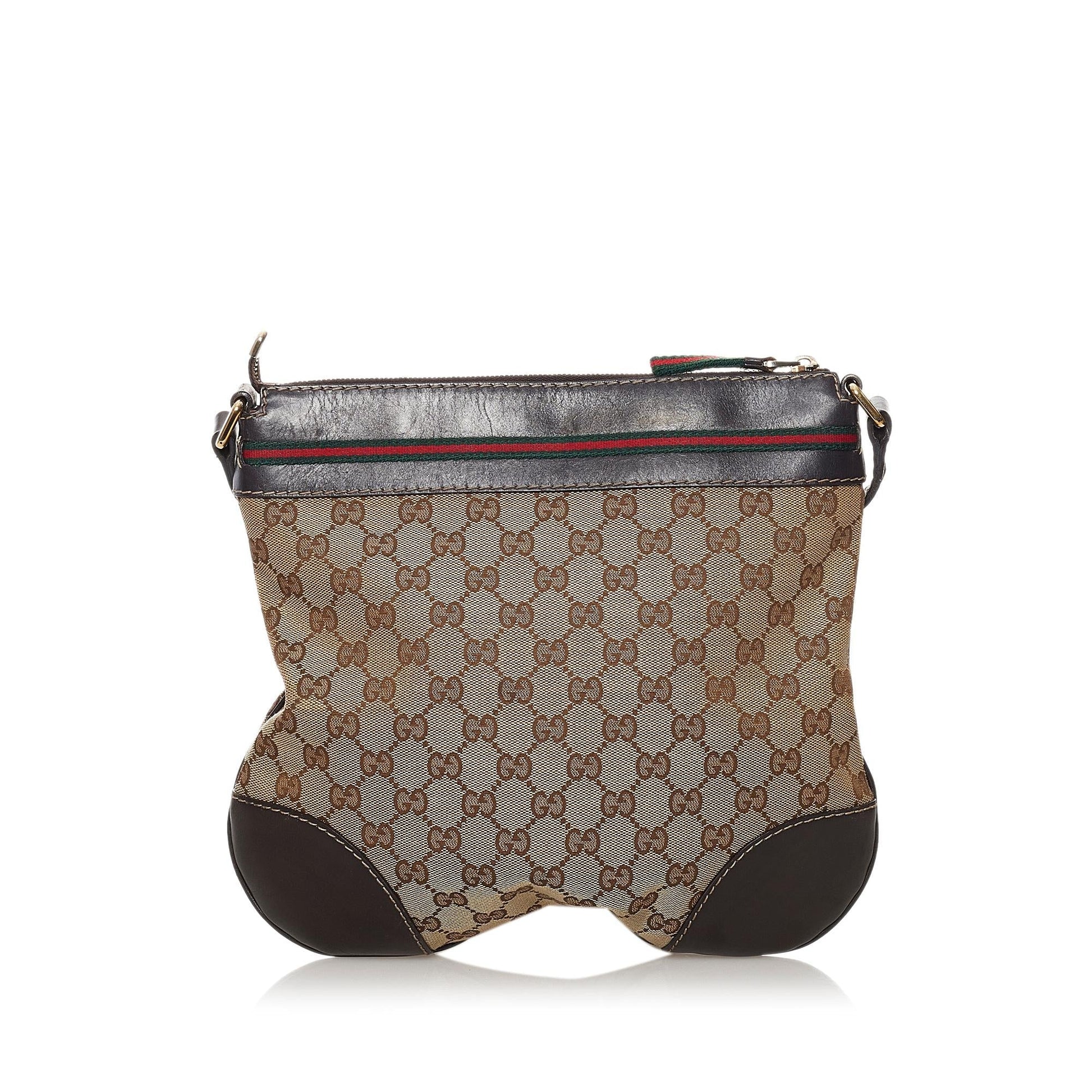 Gucci GG Canvas Mayfair Crossbody Bag (SHG-32741)
