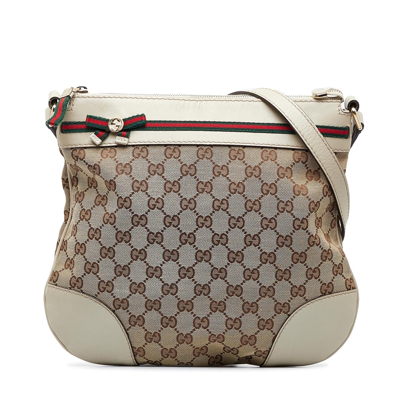 Gucci Monogram Canvas Crossbody