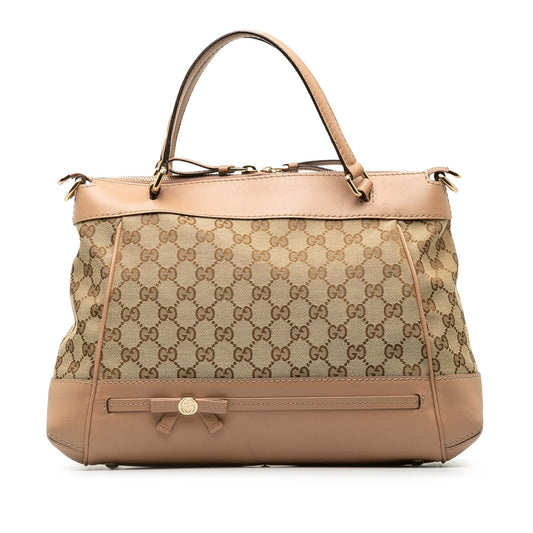 Gucci Canvas Shoulder Bag