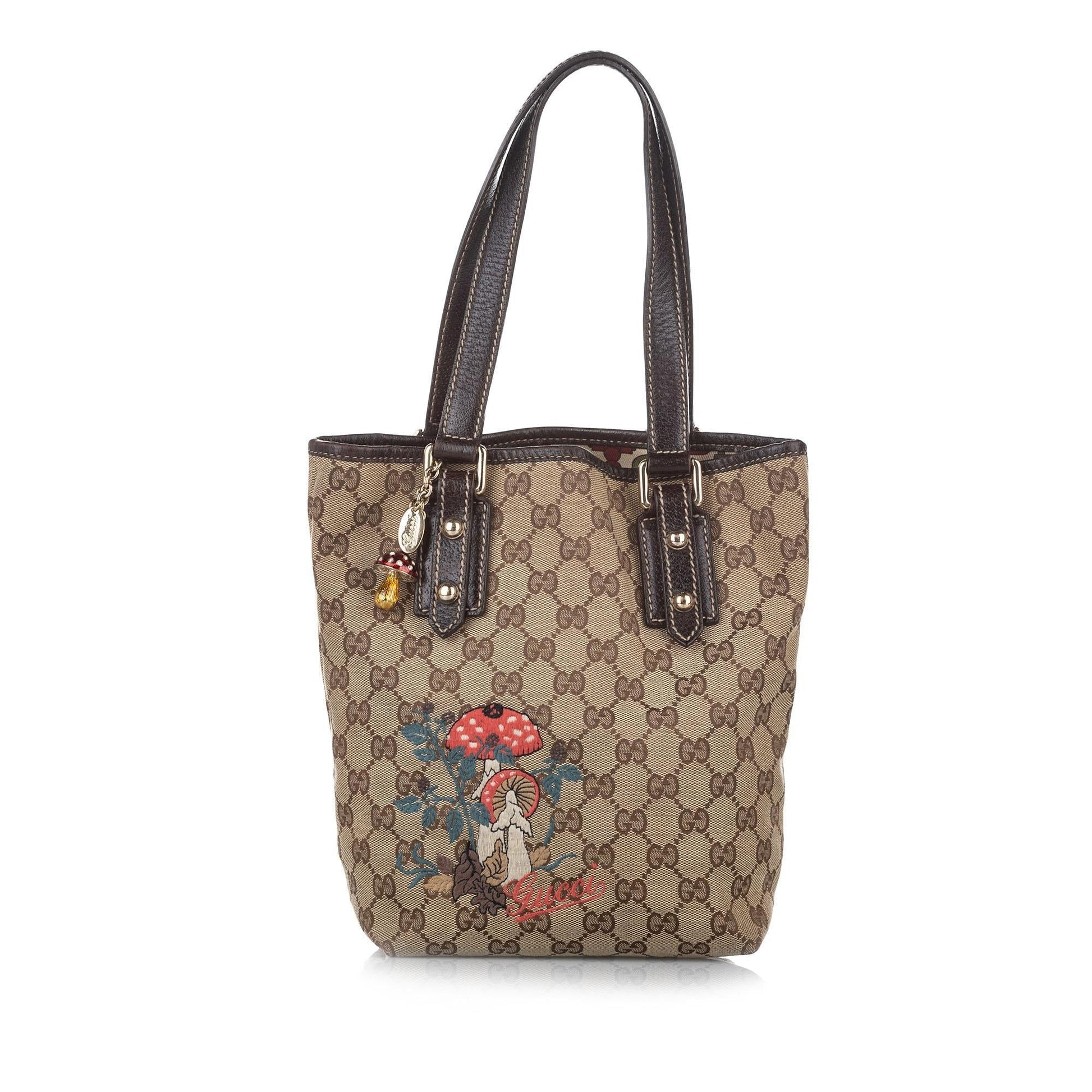 Gucci Canvas Monogram Tote Style 42