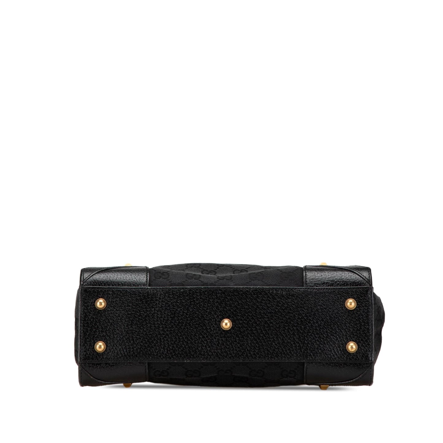 Gucci GG Canvas Nailhead Handbag (SHG-G7fCTF)