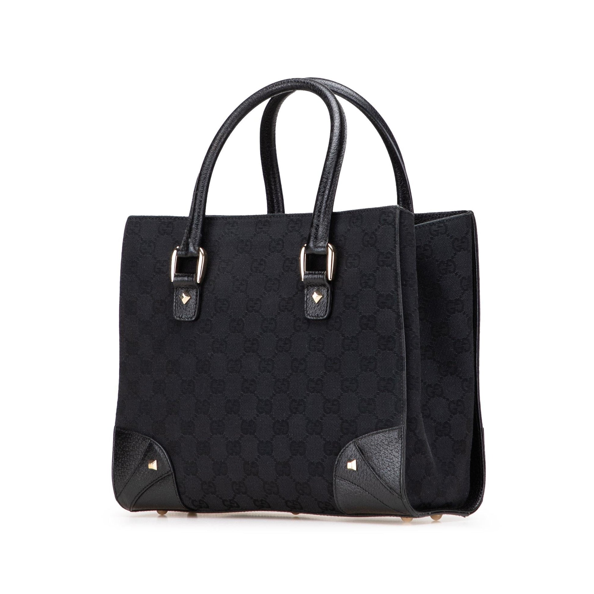 Gucci GG Canvas Nailhead Handbag