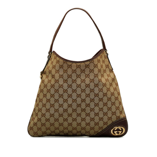 Gucci Canvas Shoulder Bag