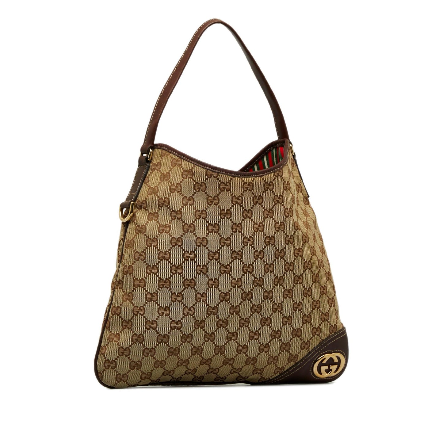 Gucci Canvas Shoulder Bag