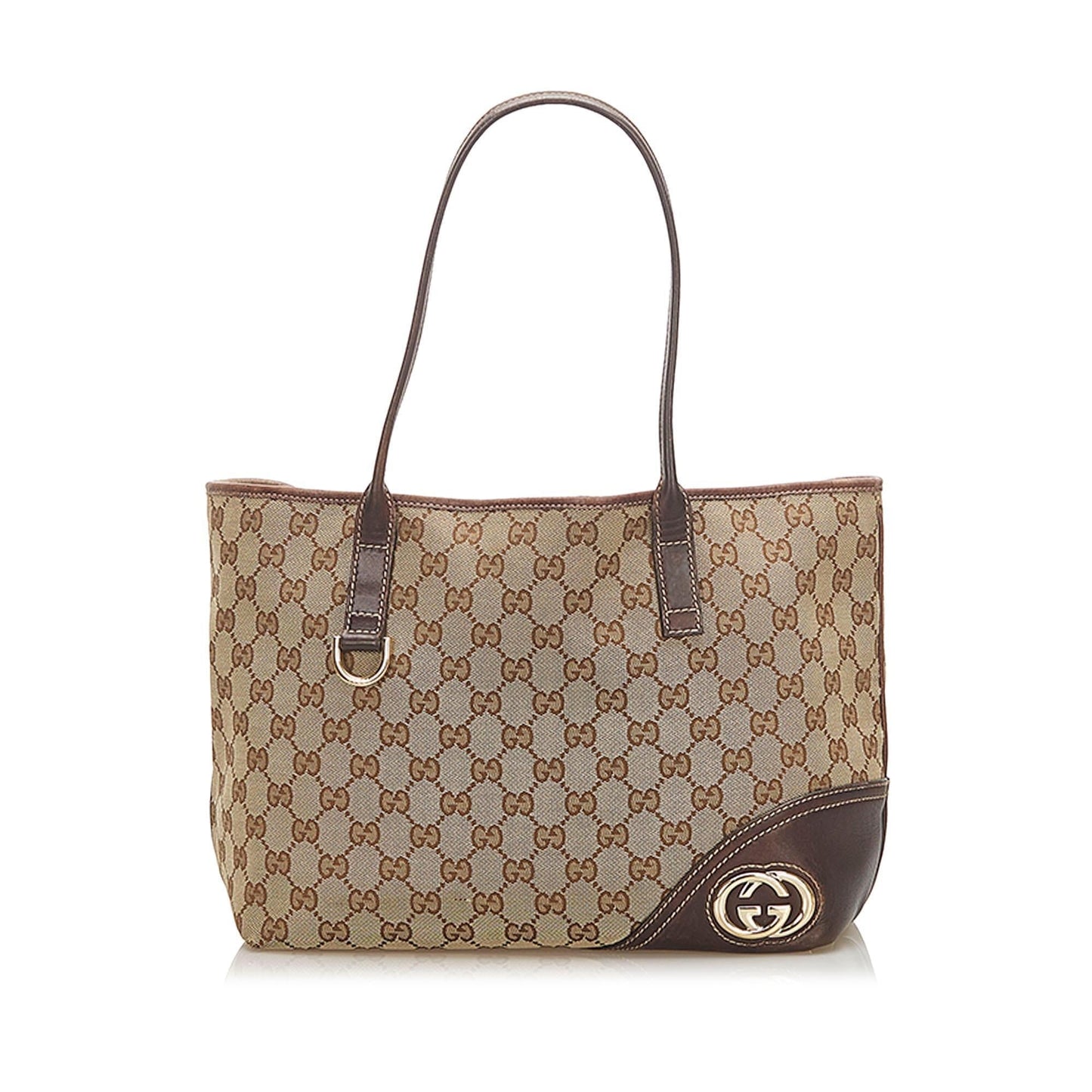 Gucci Canvas Monogram Tote Style 43