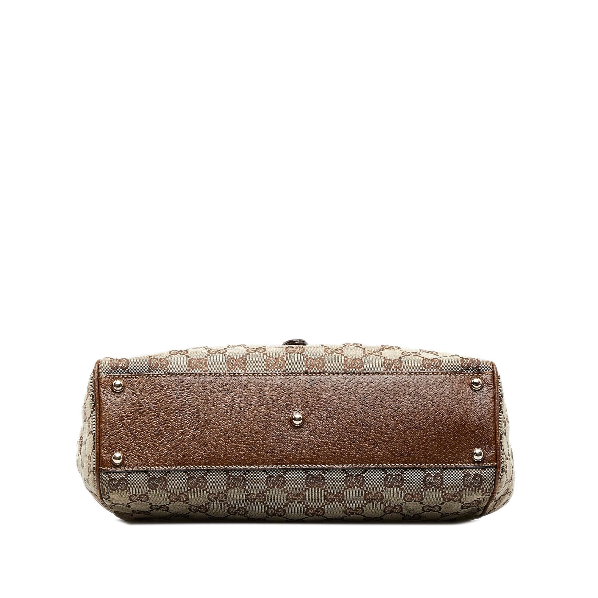 Gucci Monogram Canvas Crossbody