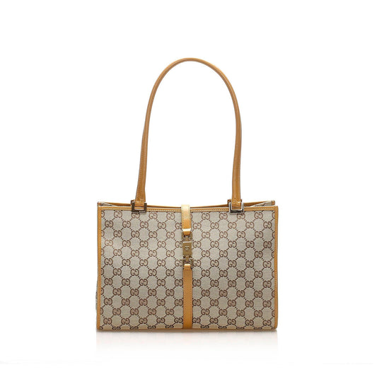 Gucci Jackie Canvas Monogram Tote Style 2