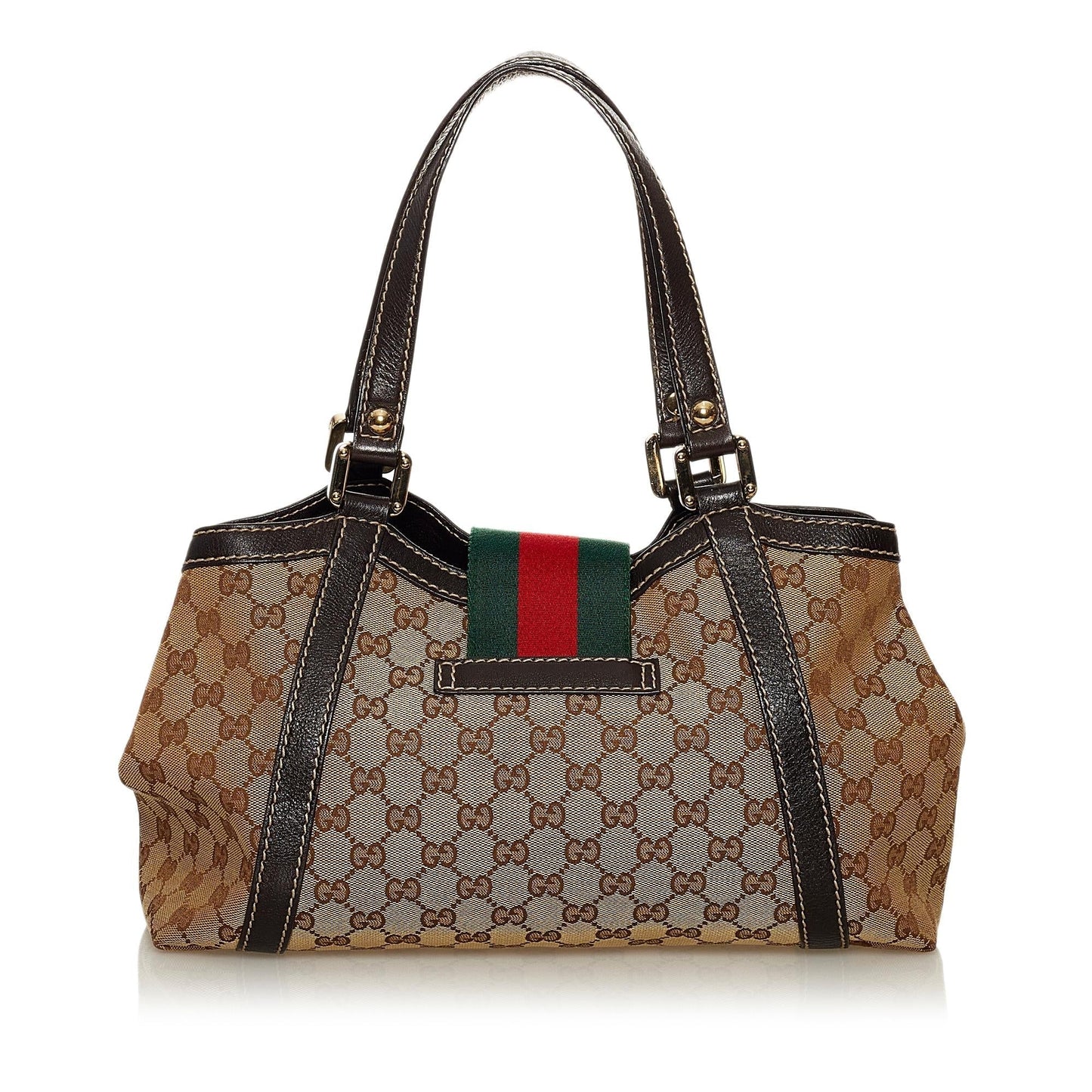 Gucci Web Canvas Tote Style 3