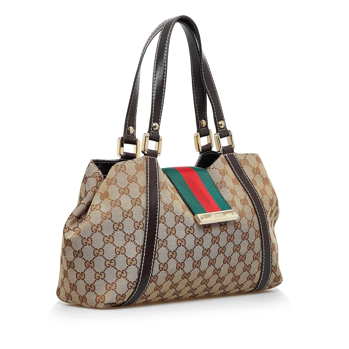 Gucci Monogram Canvas Tote