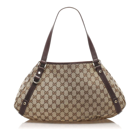 Gucci Leather Canvas Tote Style 6