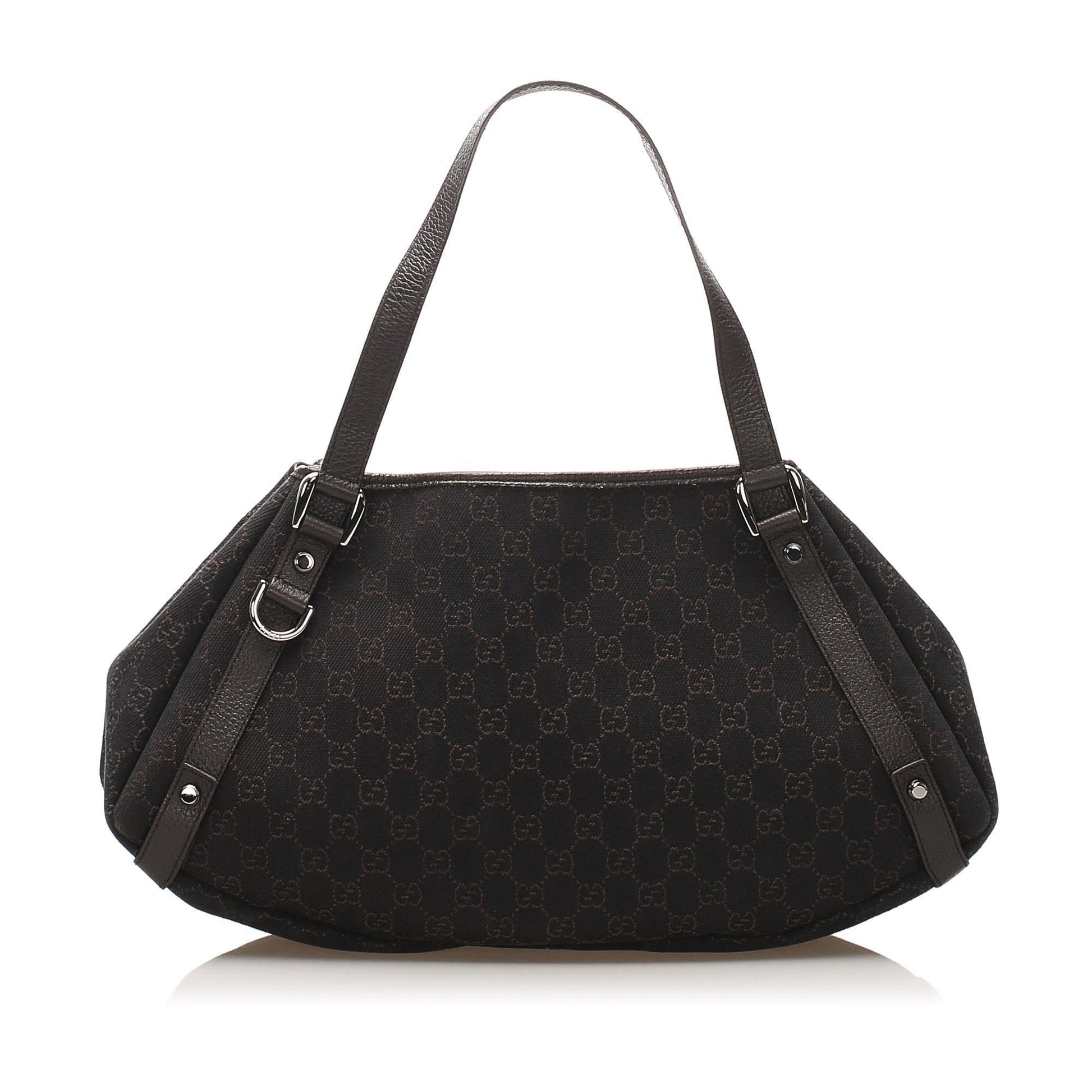 Gucci Leather Canvas Tote Style 9
