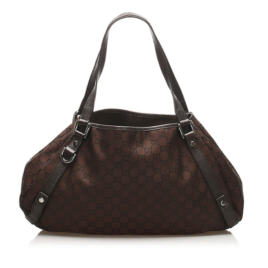 Gucci Canvas Monogram Tote Style 177