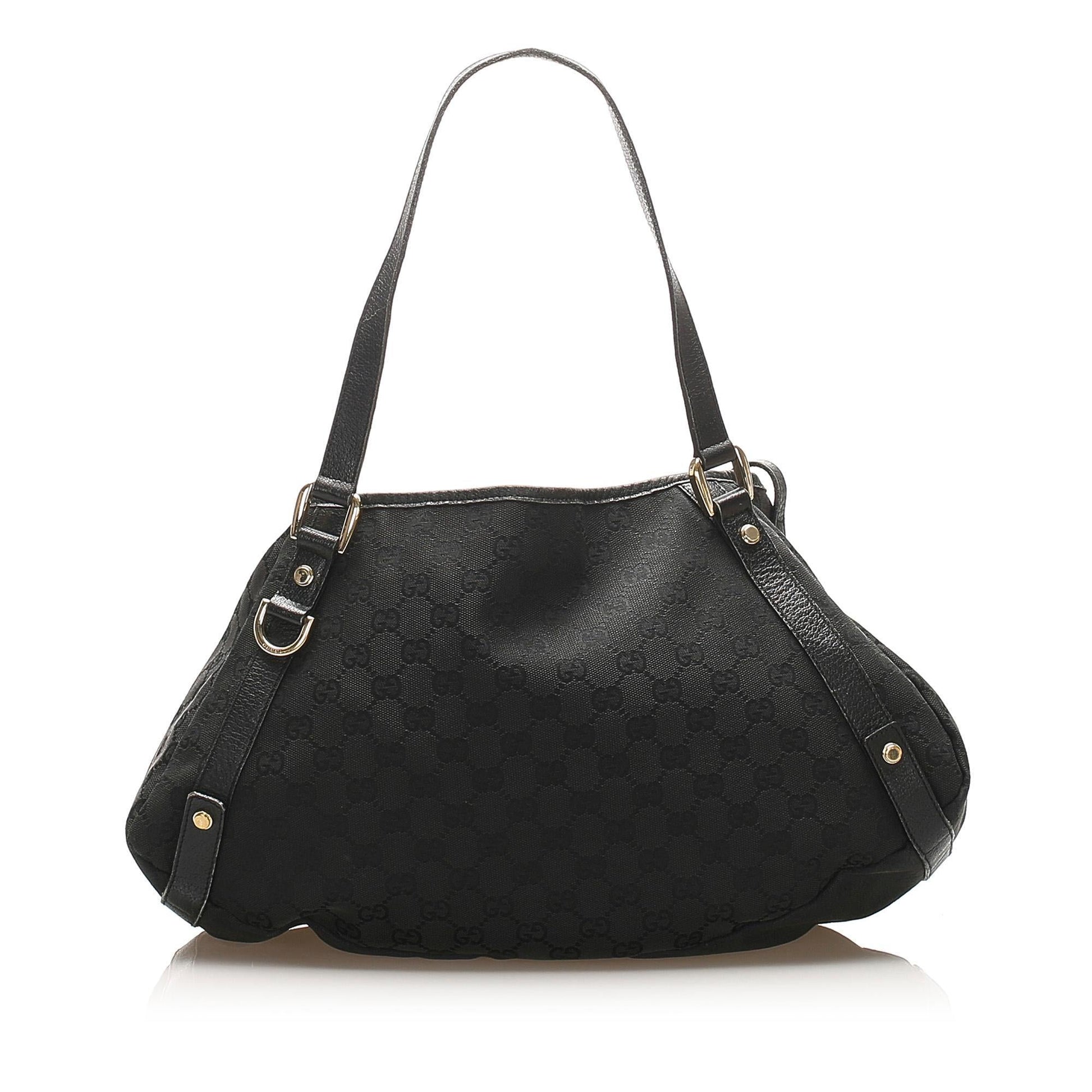 Gucci Canvas Monogram Tote Style 185