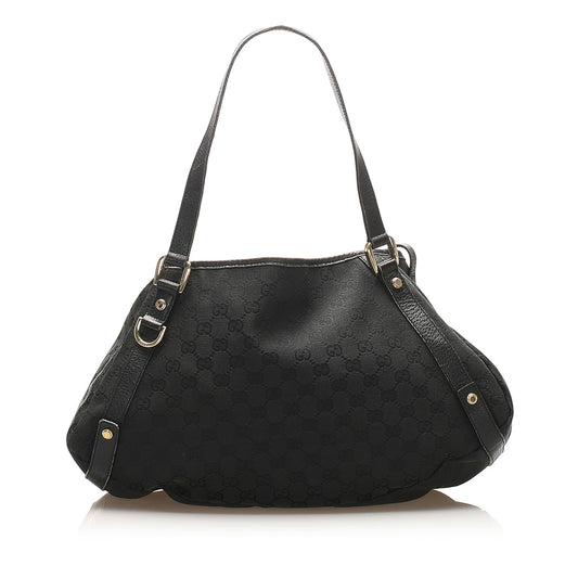 Gucci Canvas Monogram Tote Style 185
