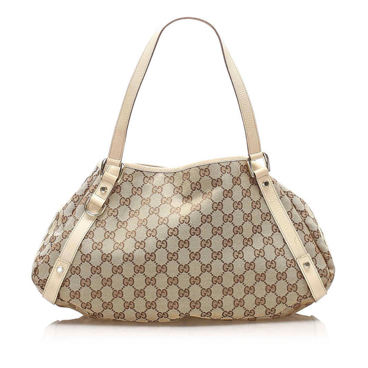 Gucci Canvas Monogram Tote Style 120