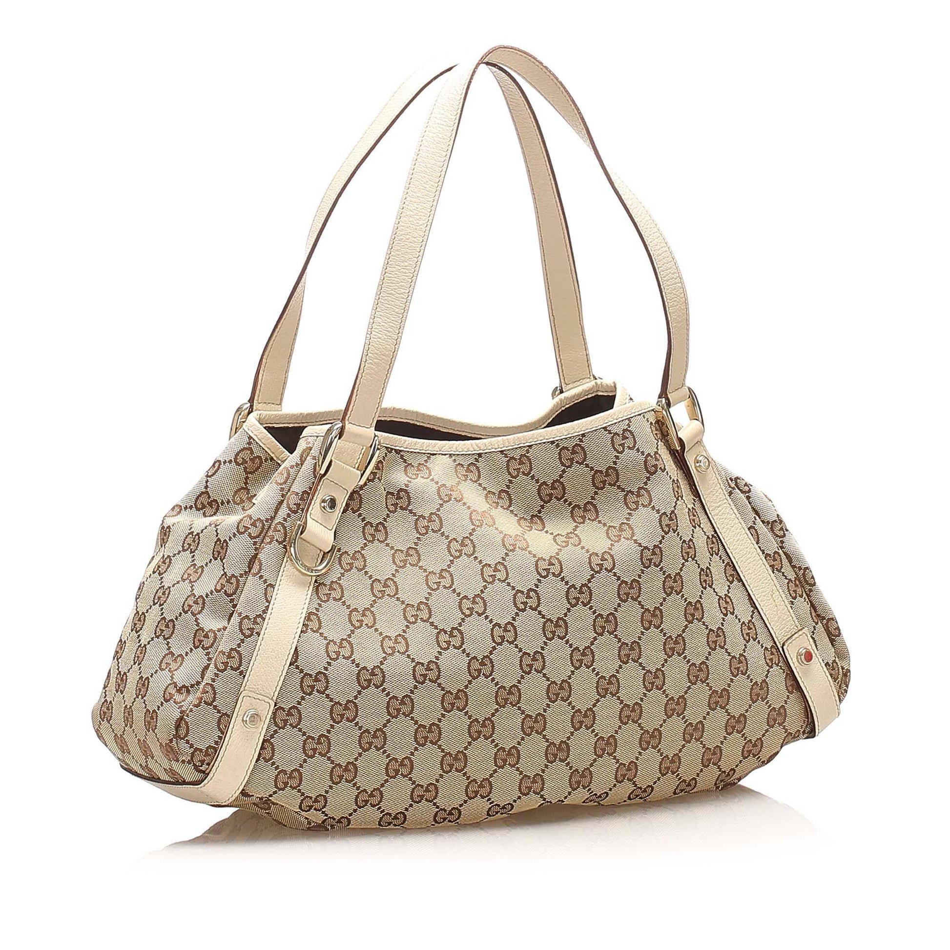 Gucci Canvas Monogram Tote Style 120