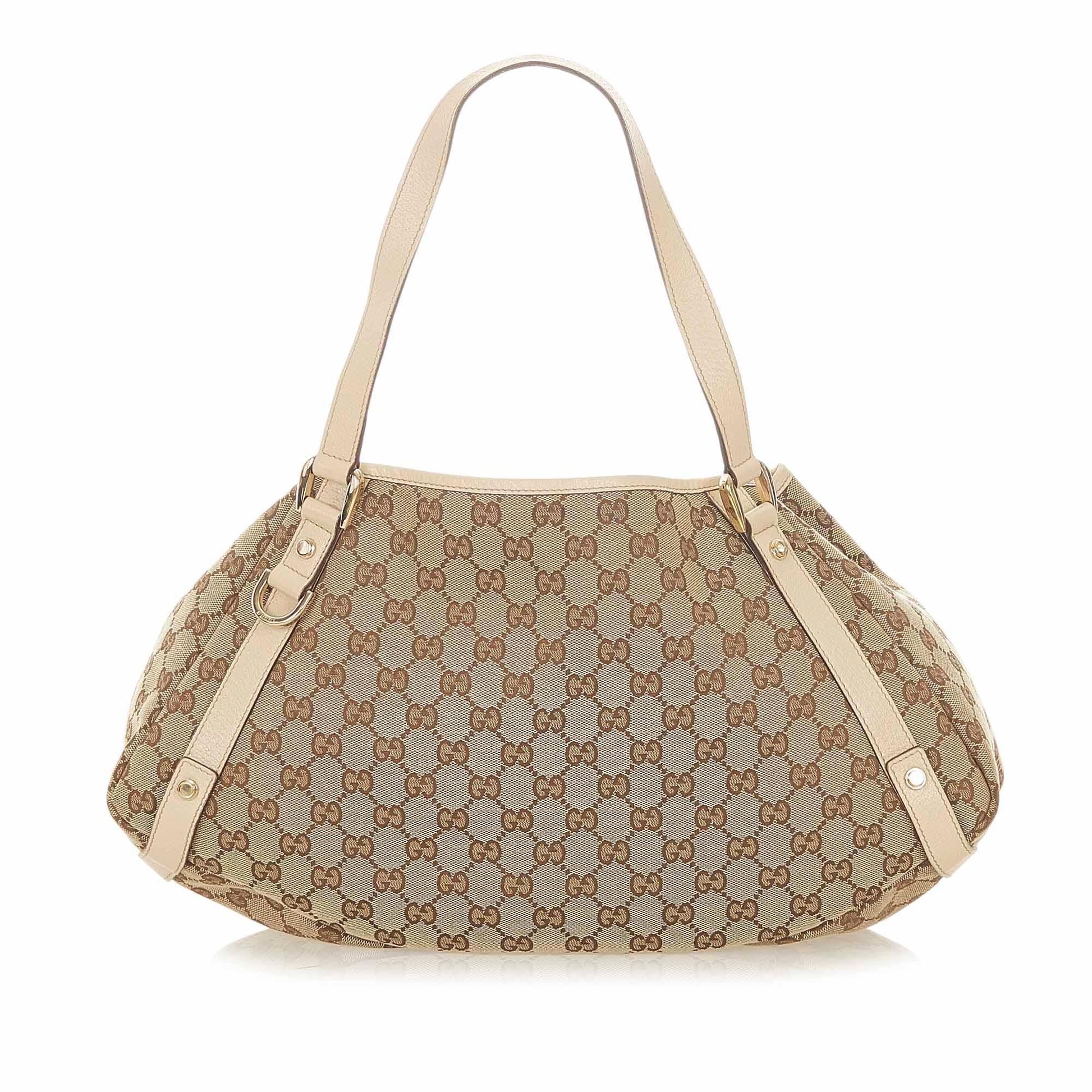 Gucci Canvas Monogram Tote Style 16