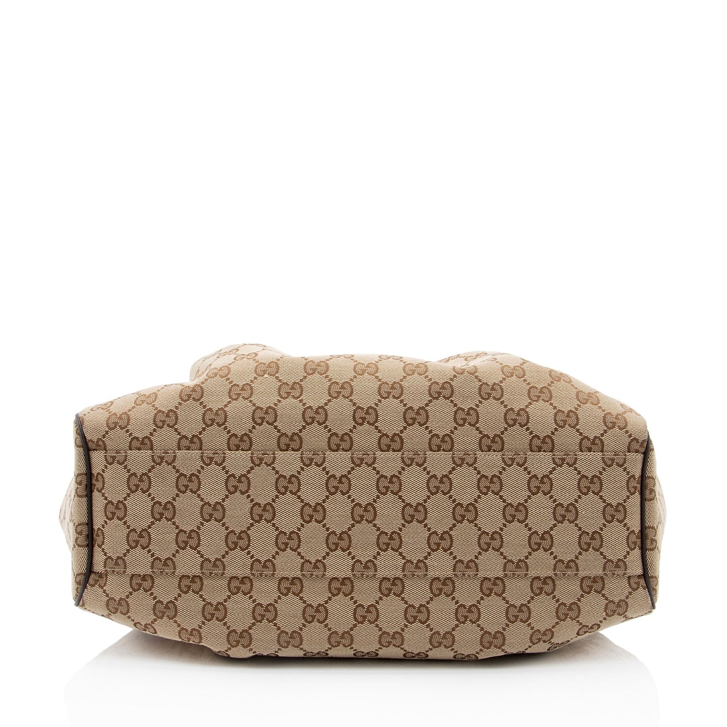 Gucci Leather Canvas Tote