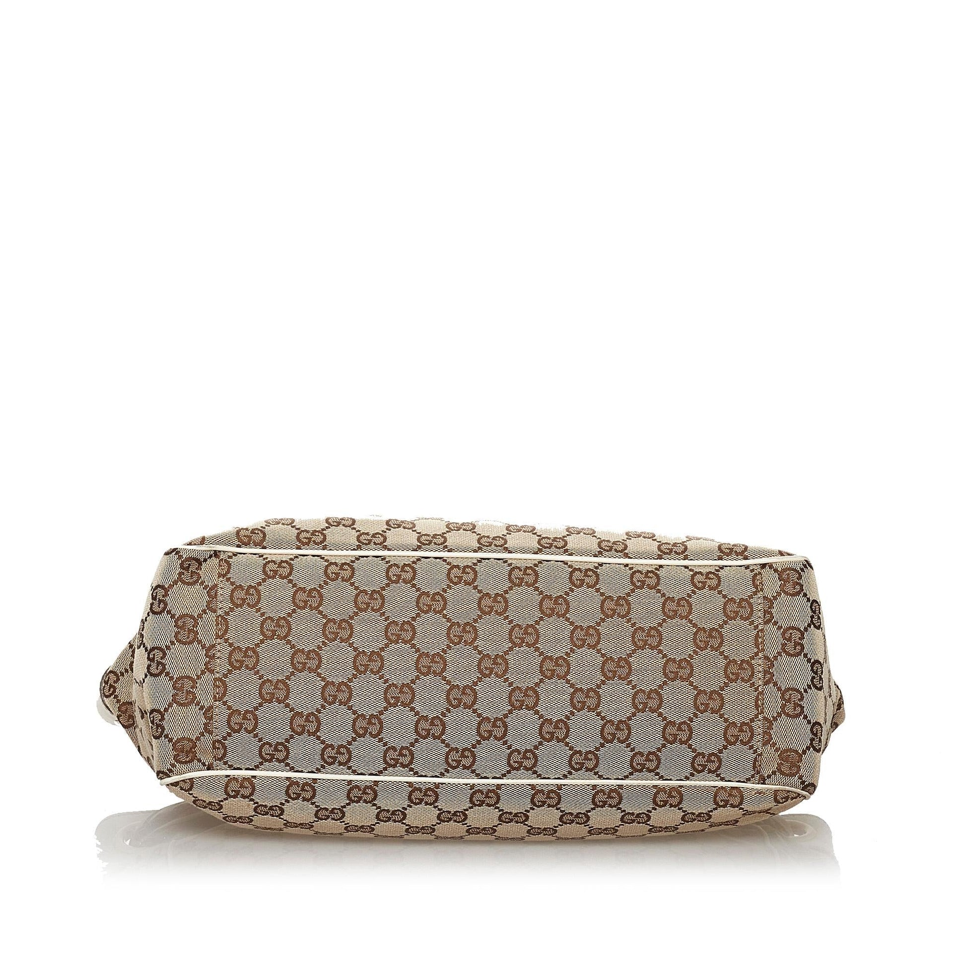 Gucci GG Canvas Positano Tote Bag (SHG-29859)