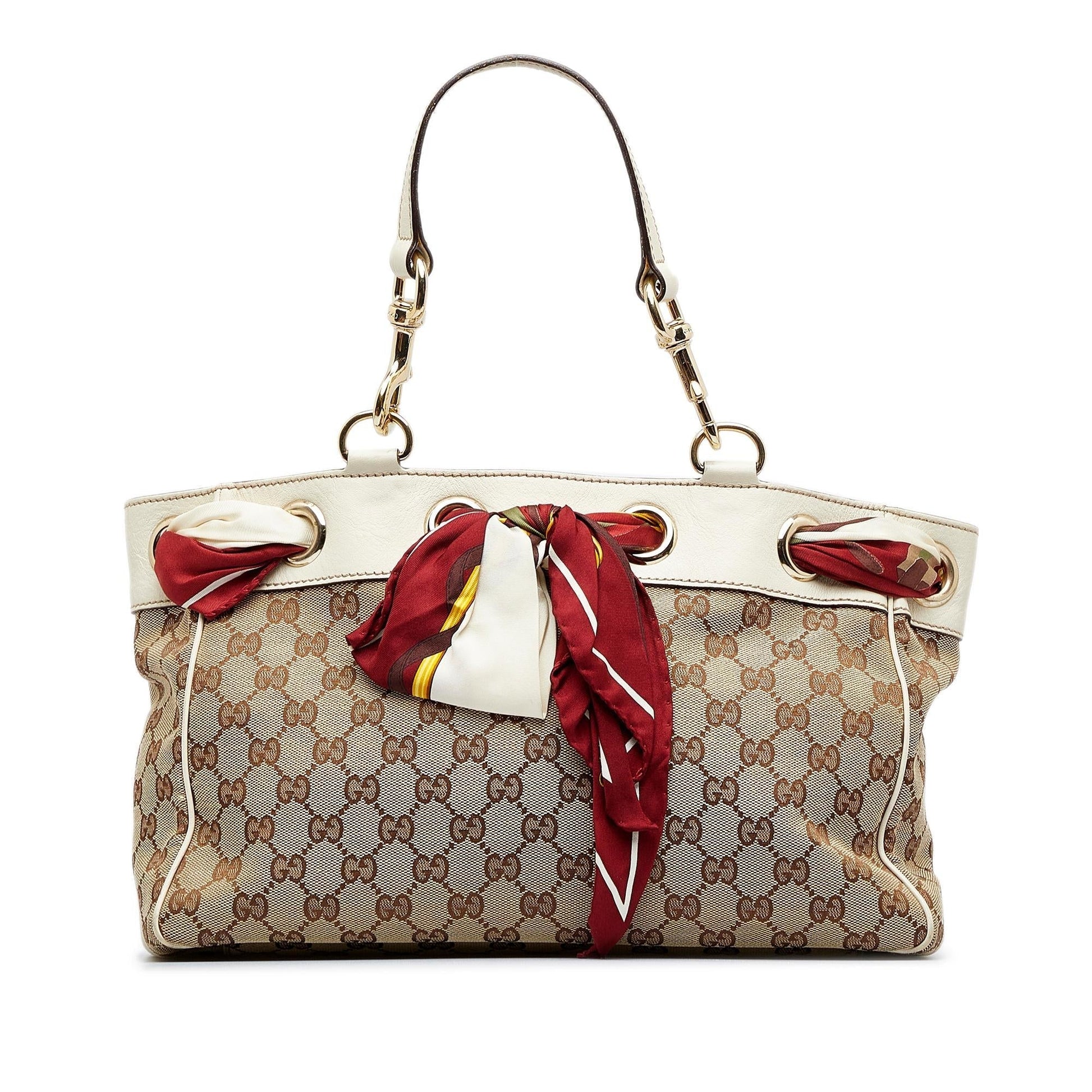 Gucci Monogram Canvas Tote