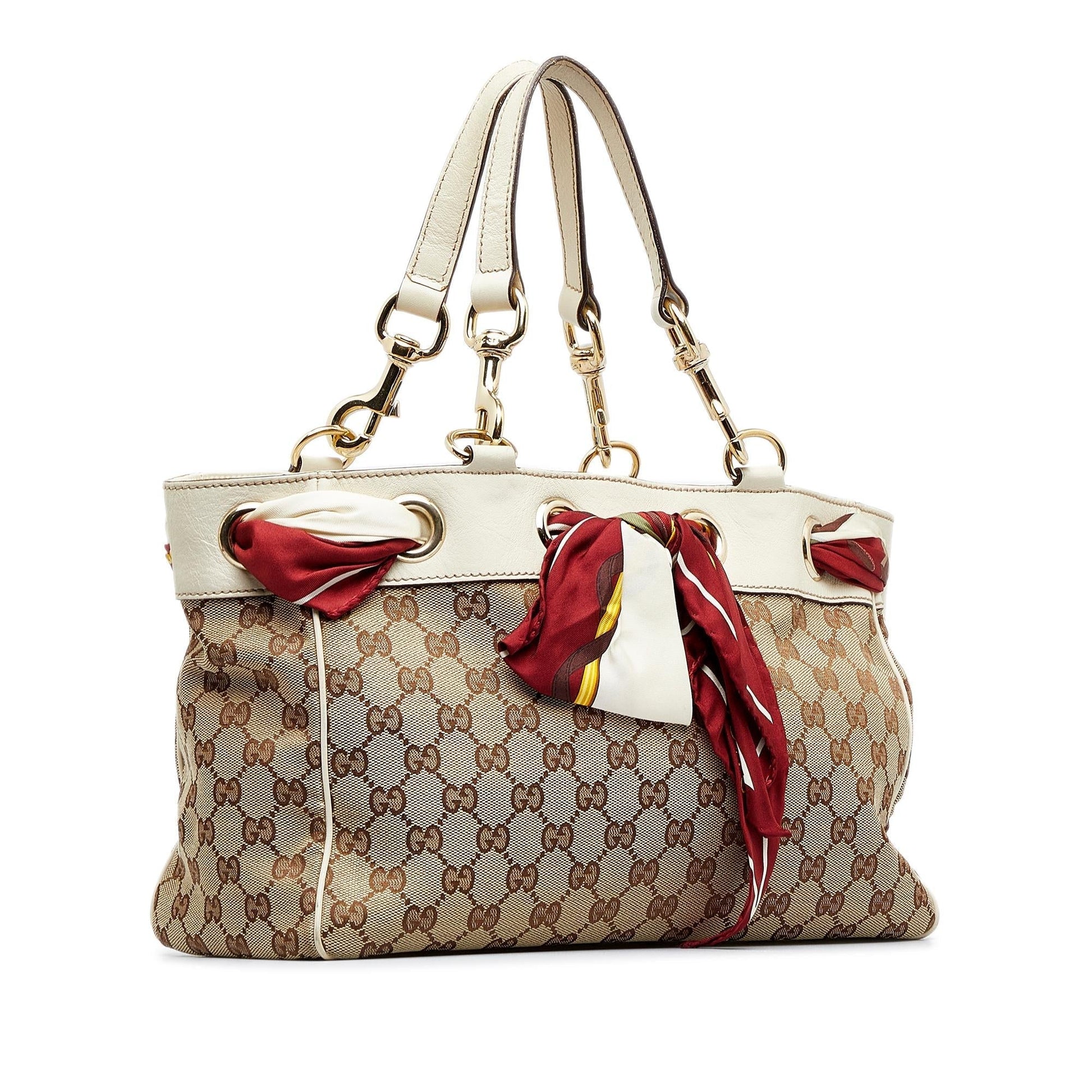 Gucci Monogram Canvas Tote