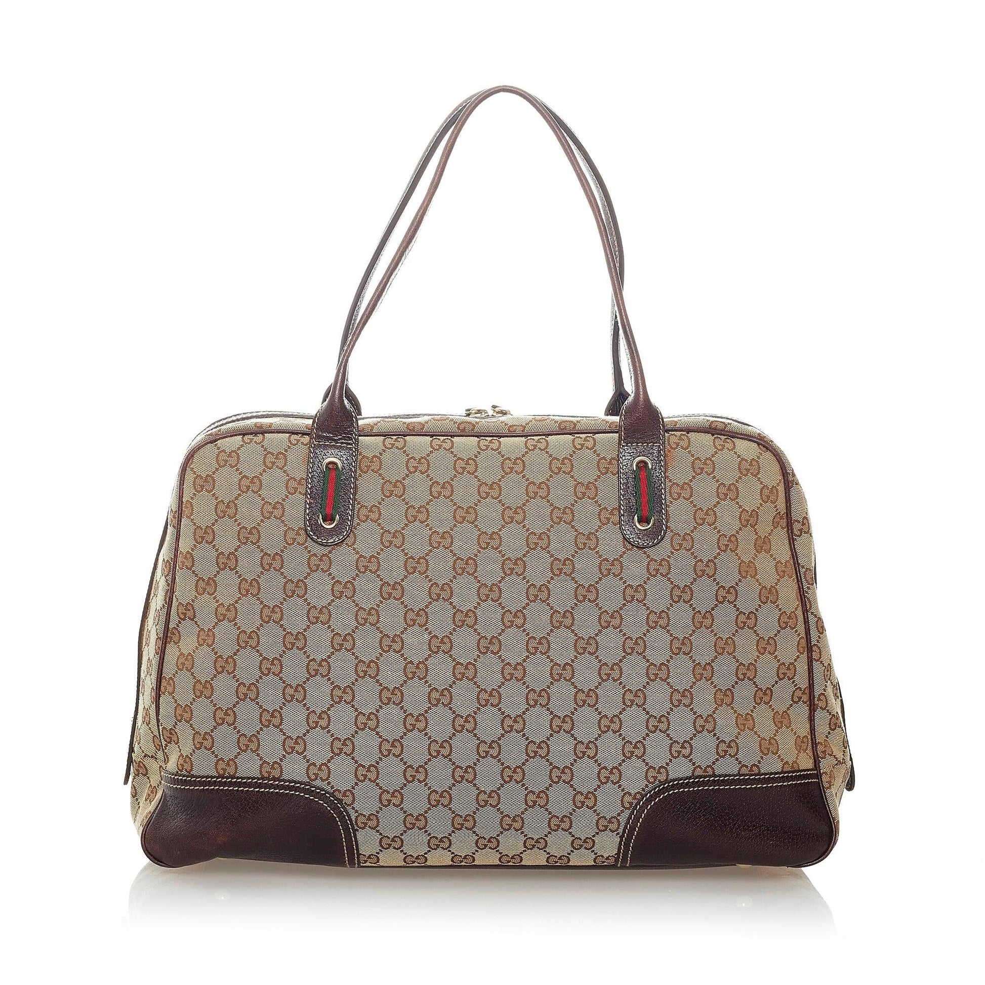Gucci GG Canvas Princy Handbag (SHG-32755)