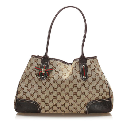 Gucci Princy Canvas Monogram Tote Style 8