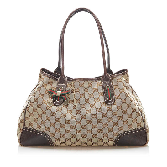 Gucci Princy Canvas Monogram Tote Style 7