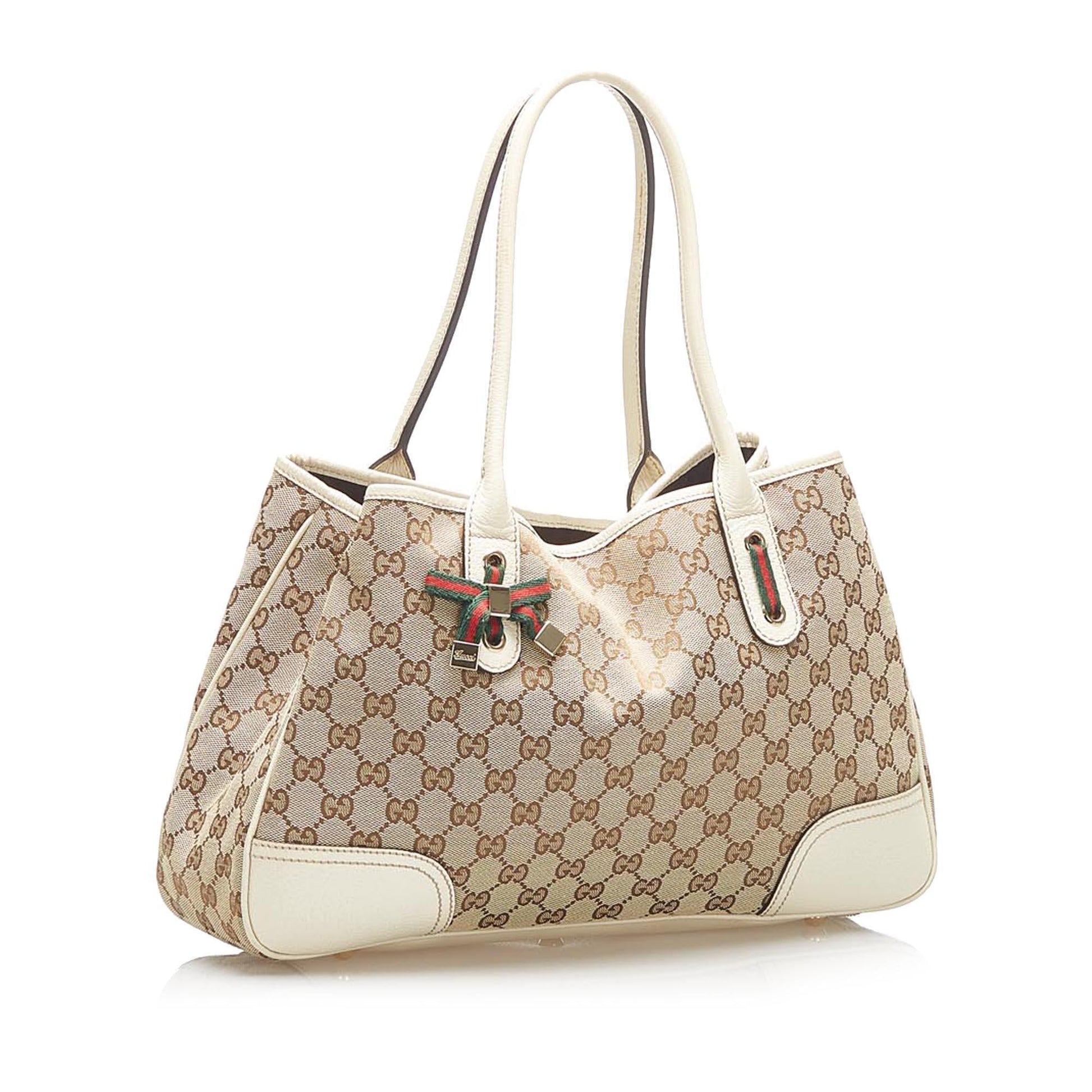 Gucci Princy Canvas Monogram Tote Style 6
