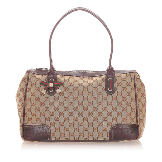 Gucci Monogram Canvas Tote