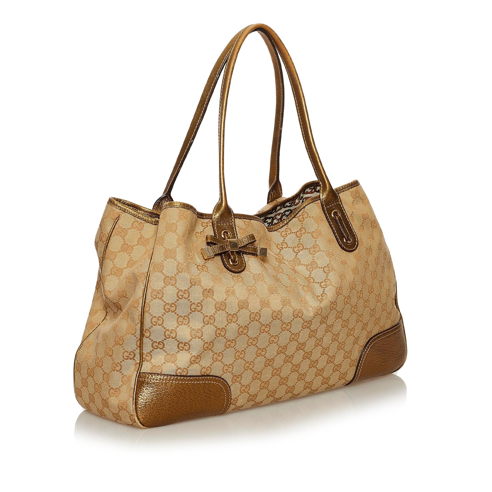 Gucci GG Canvas Princy Tote Bag (SHG-29024)