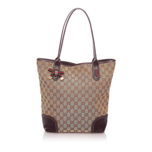 Gucci Princy Canvas Tote Style 4