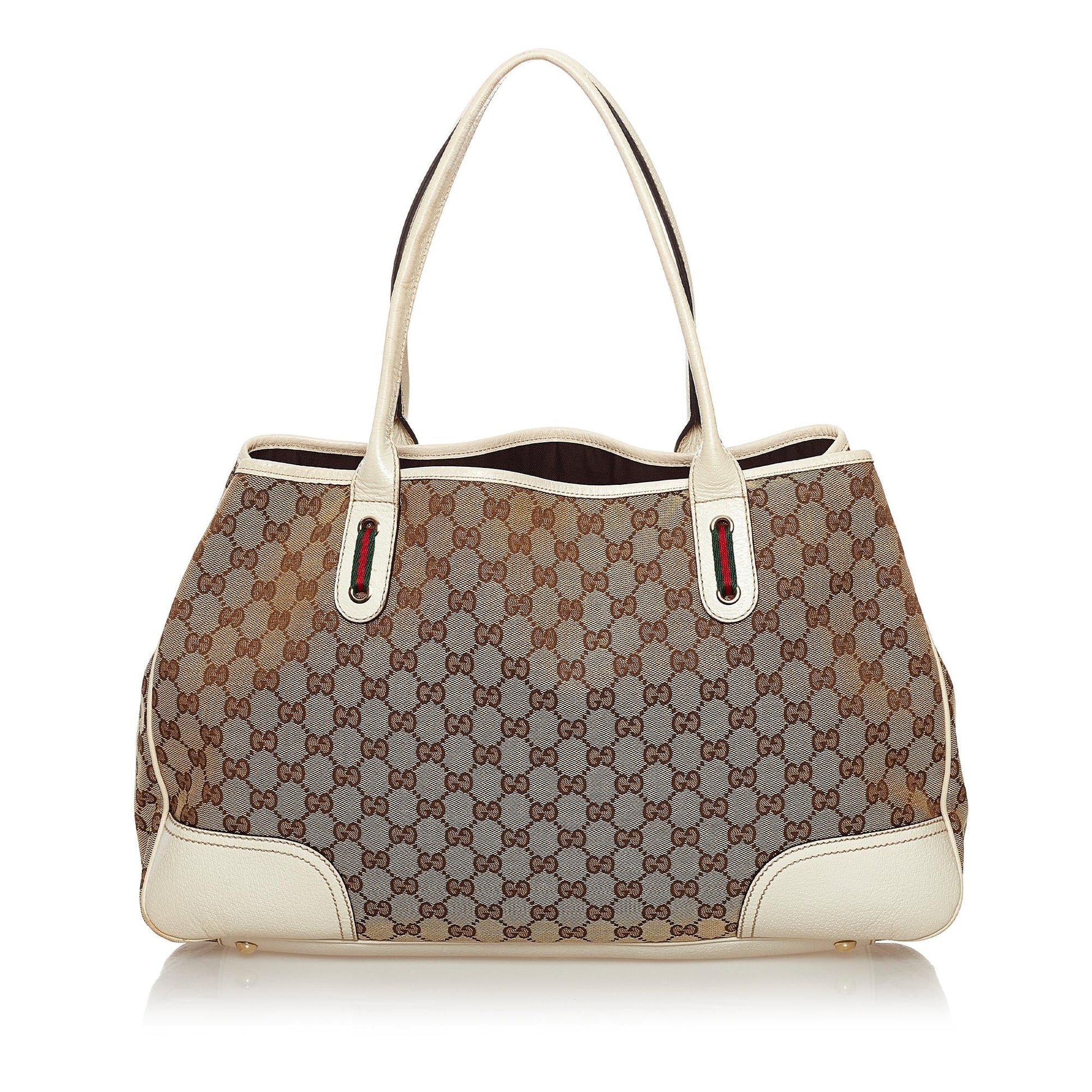 Gucci GG Canvas Princy Tote Bag (SHG-34732)