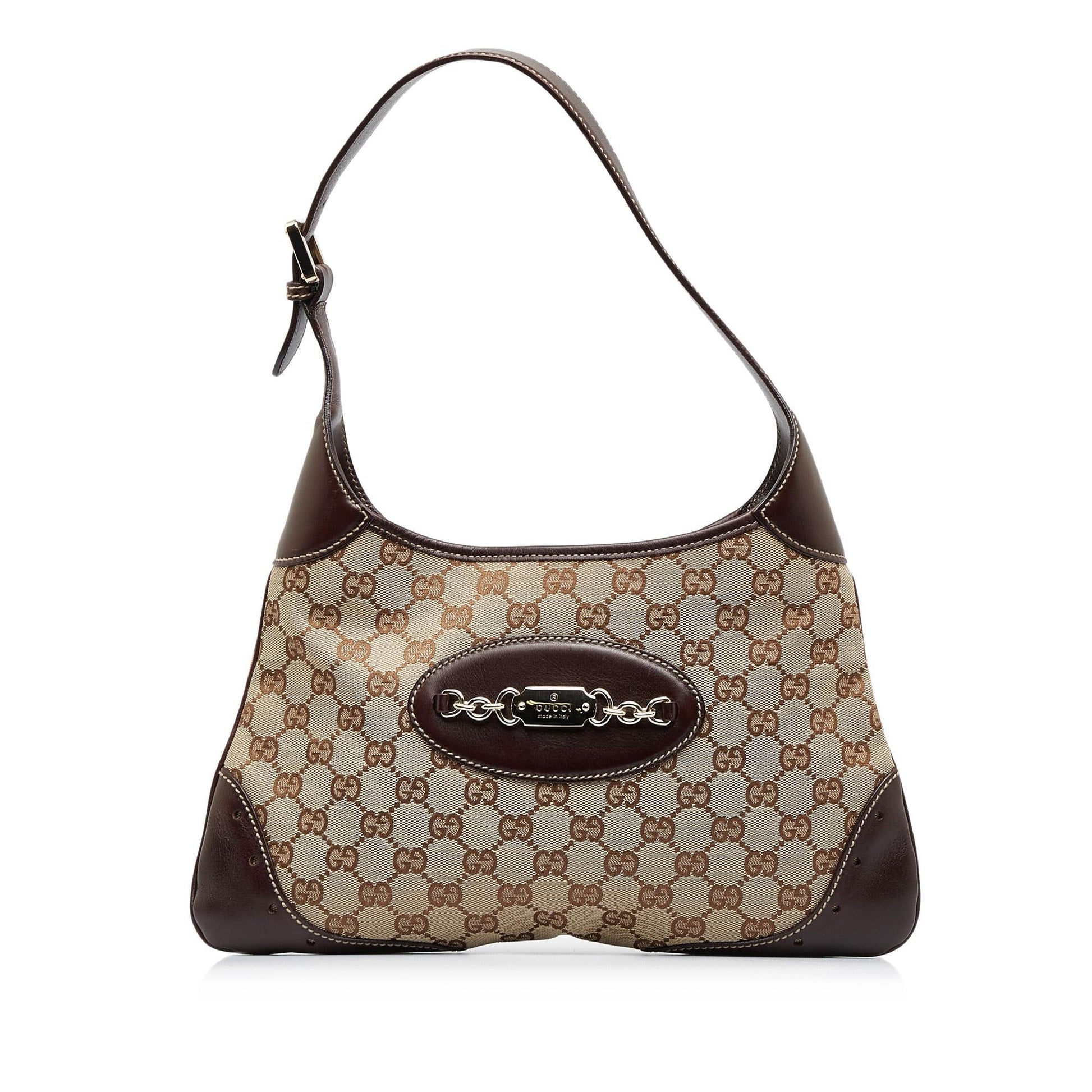 Gucci Canvas Shoulder Bag