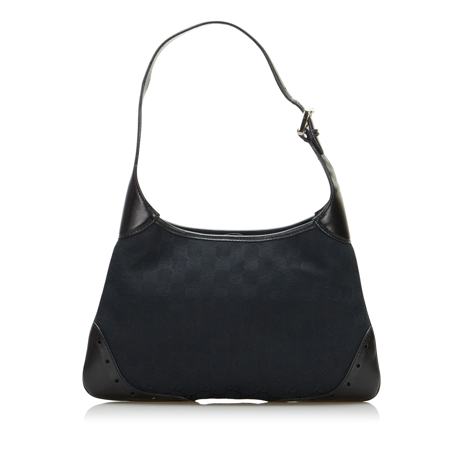 Gucci GG Canvas Punch Shoulder Bag (SHG-bcYNIO)