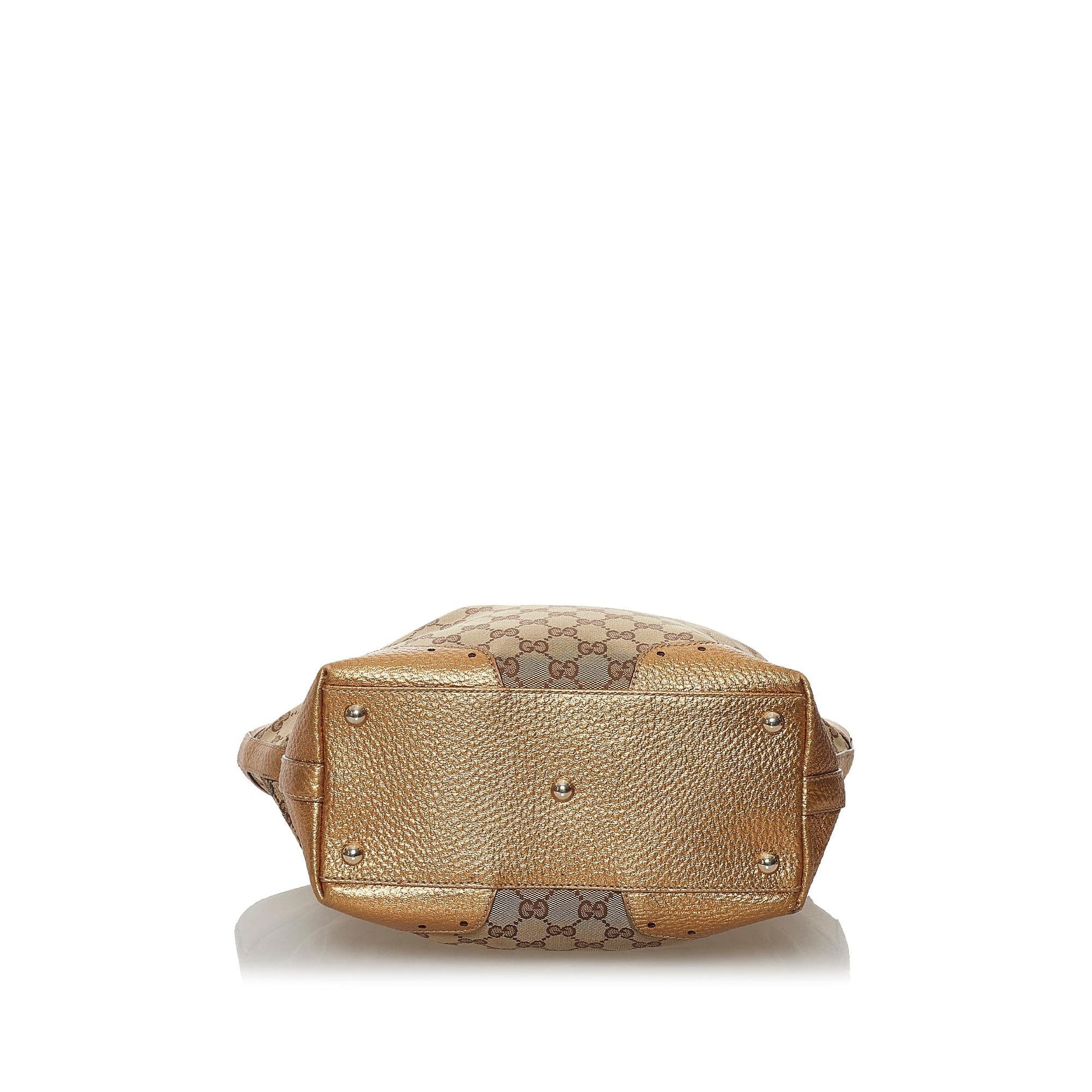 Gucci GG Canvas Punch Tote Bag (SHG-32485)