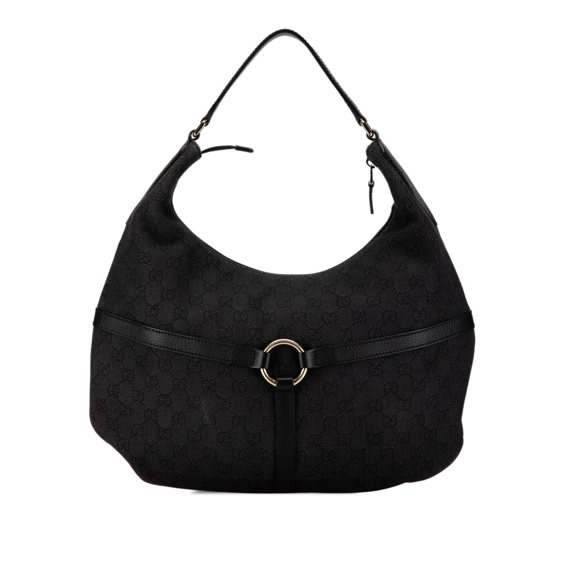 Gucci GG Canvas Reins Hobo Bag (SHG-oCFlyu)