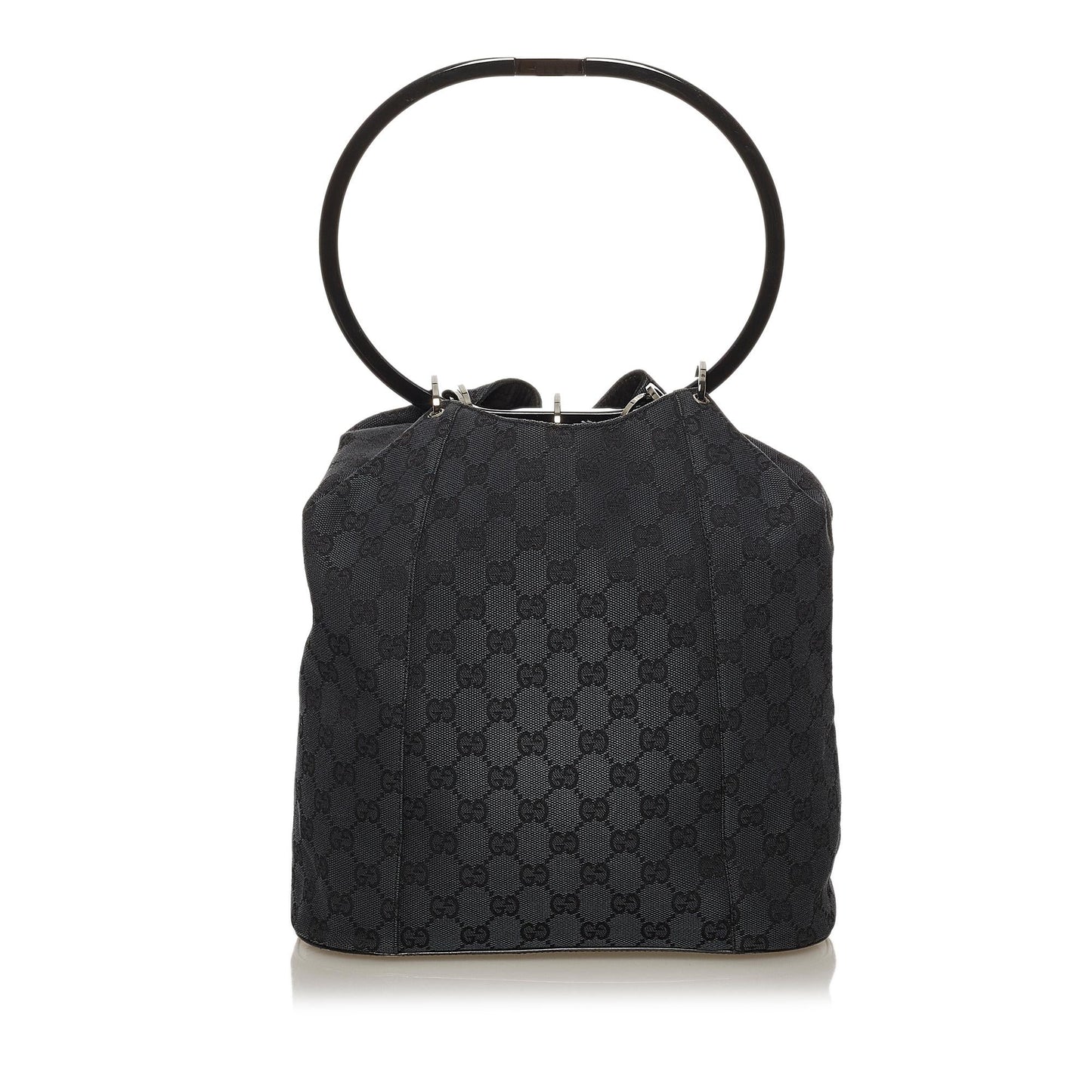 Gucci GG Canvas Ring Handle Handbag (SHG-28500)